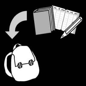backpack: pack